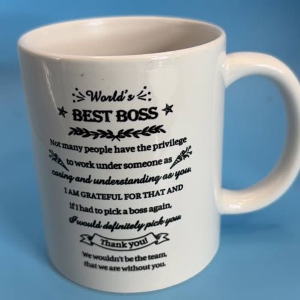 World's Best Boss Mug